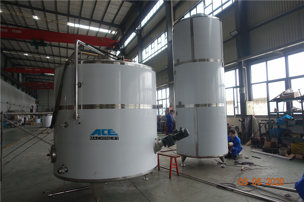 fertilizer mixing tank