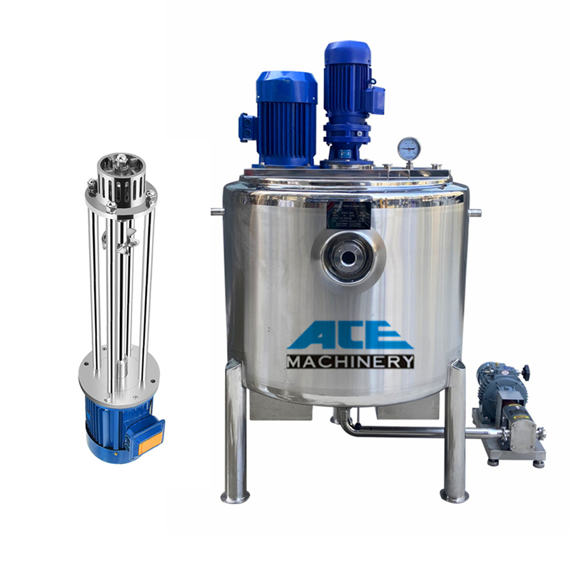 tanque emulsionante de alta cizalla