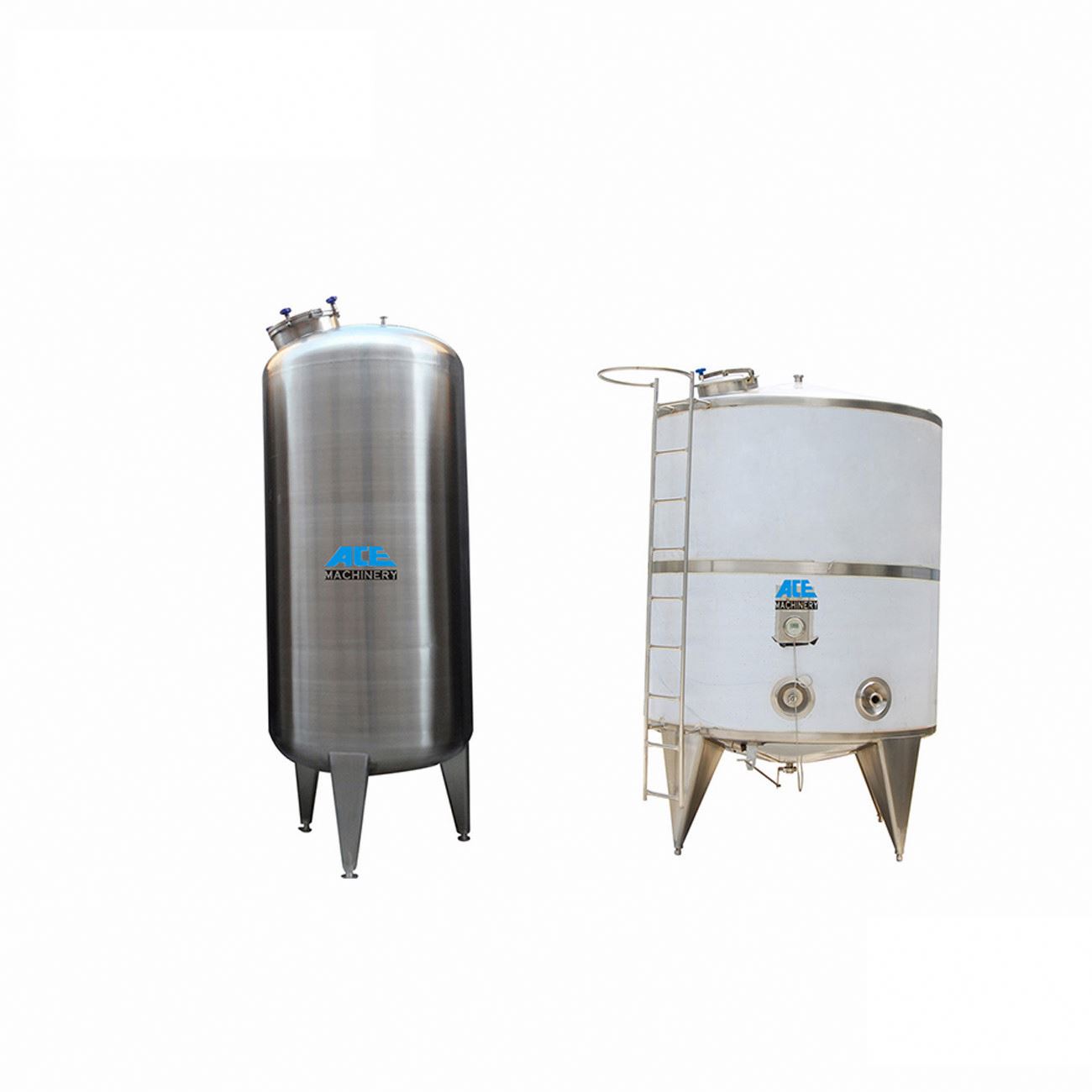 Stainless Steel Vertical Storage Tank