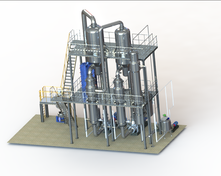 MVR evaporator