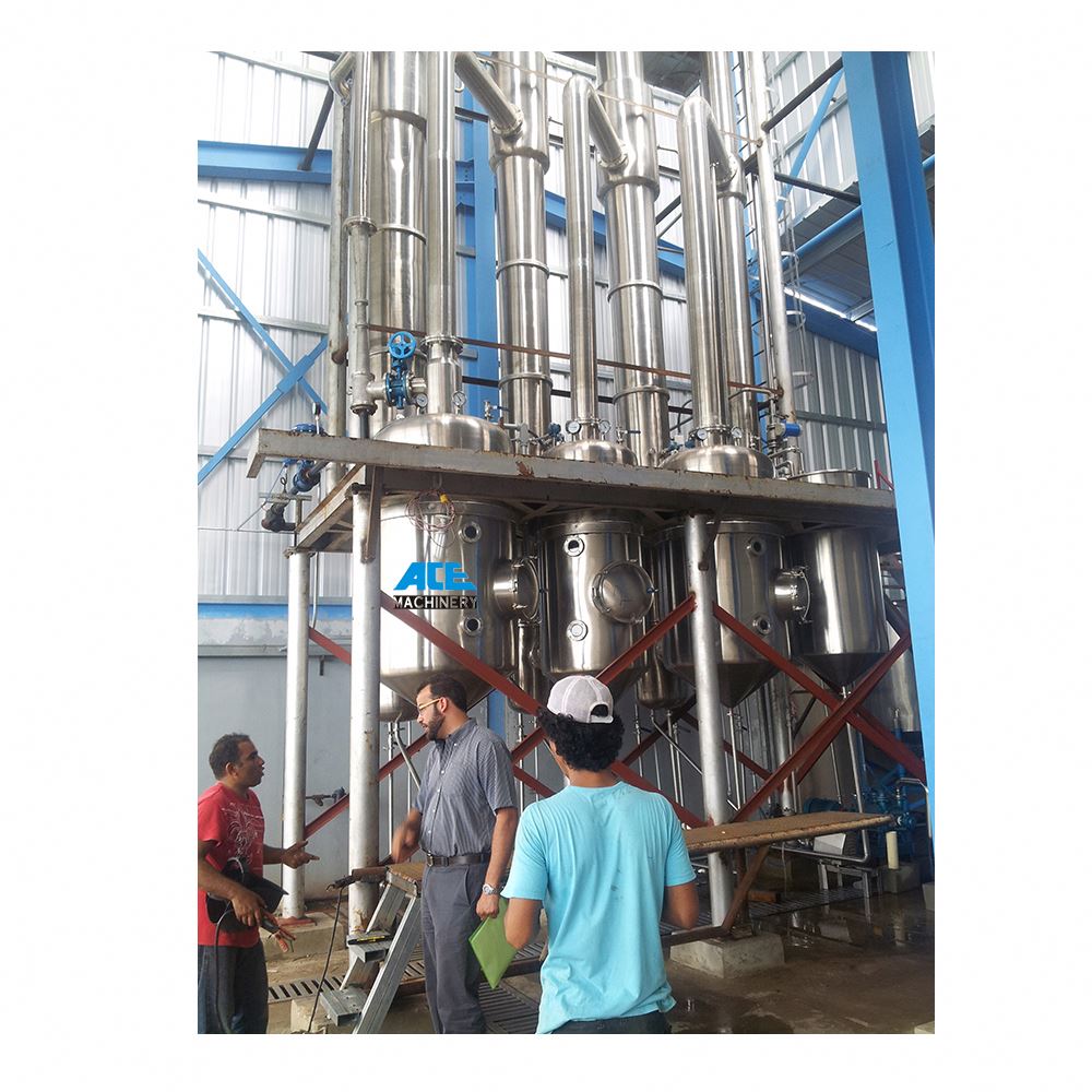 Three Effect Falling Film Evaporator