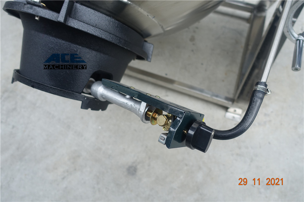 Gas de calefacción de gas LPG Kettle con agitador