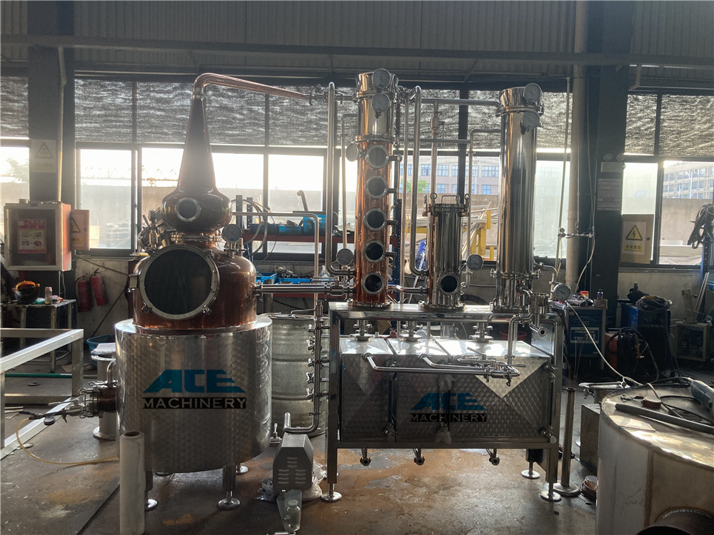 Máquina de hacer whisky