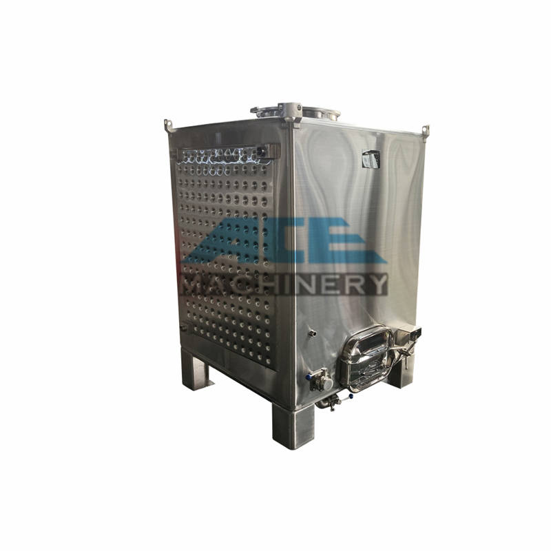Tanque de acero inoxidable de 550 galones de ibc