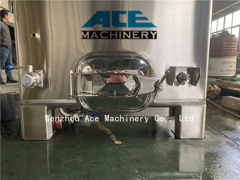 tanque ibc de acero inoxidable