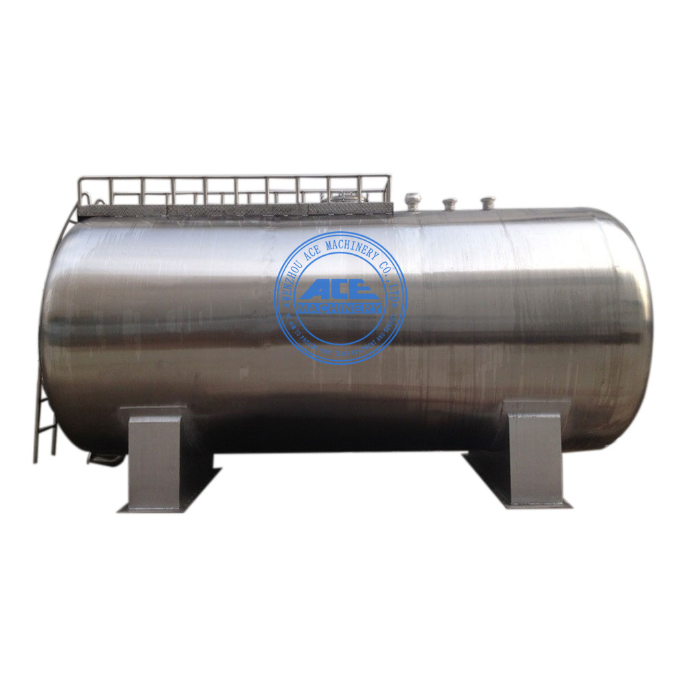 BSTR-2000 Stainless Vertical Tank W/ Ladder - Tacloban Ultrasteel