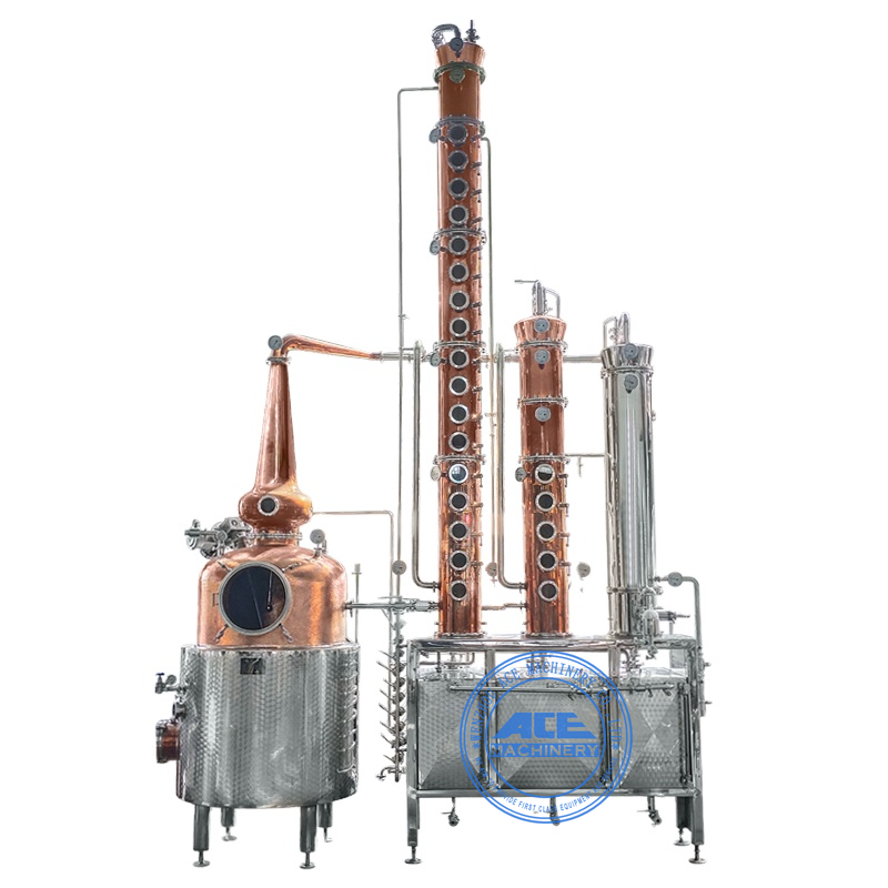 Multi-function vodka distilling equipment