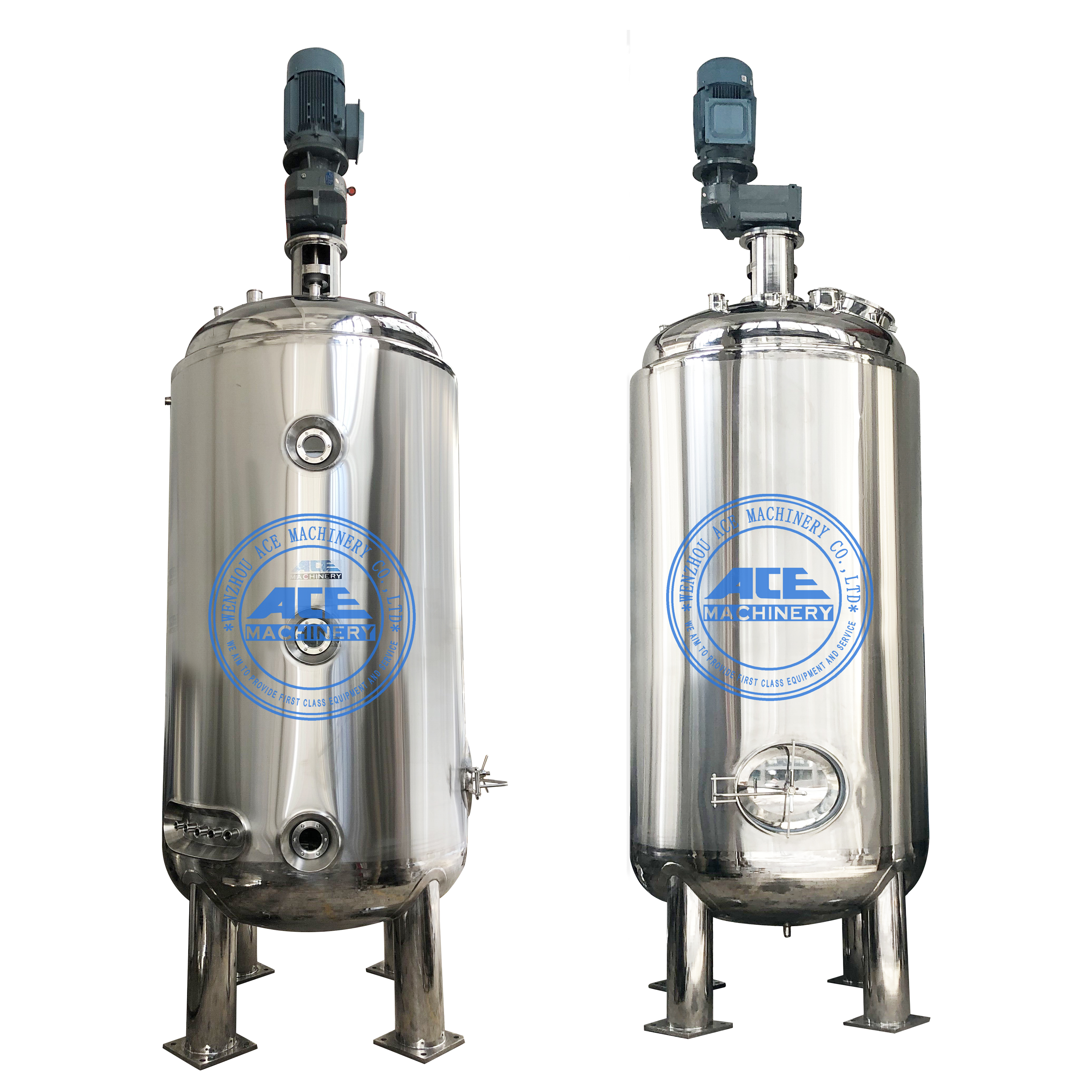 Mechanical mixing type fermenter