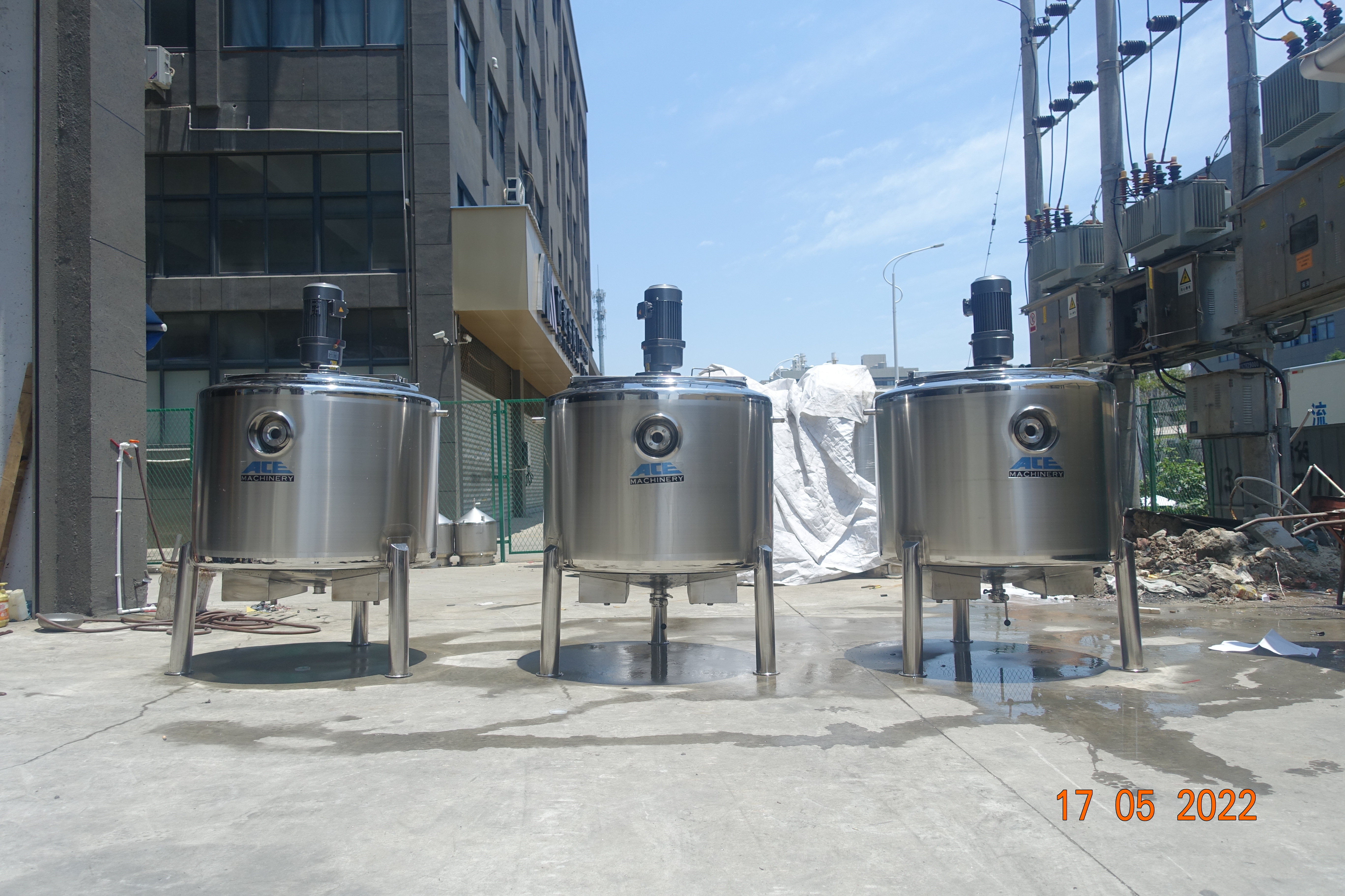 pasteurization tank