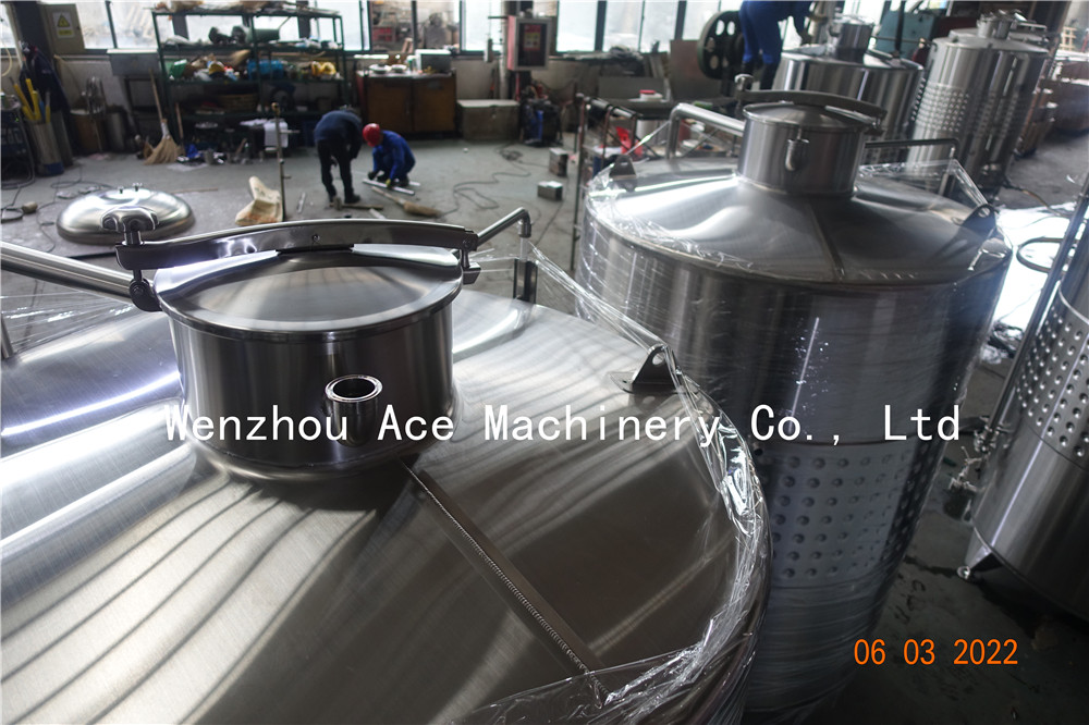 Tanque de fermentación de vino