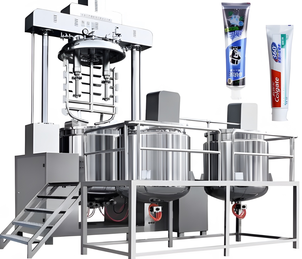Máquina de hacer pasta de dientes