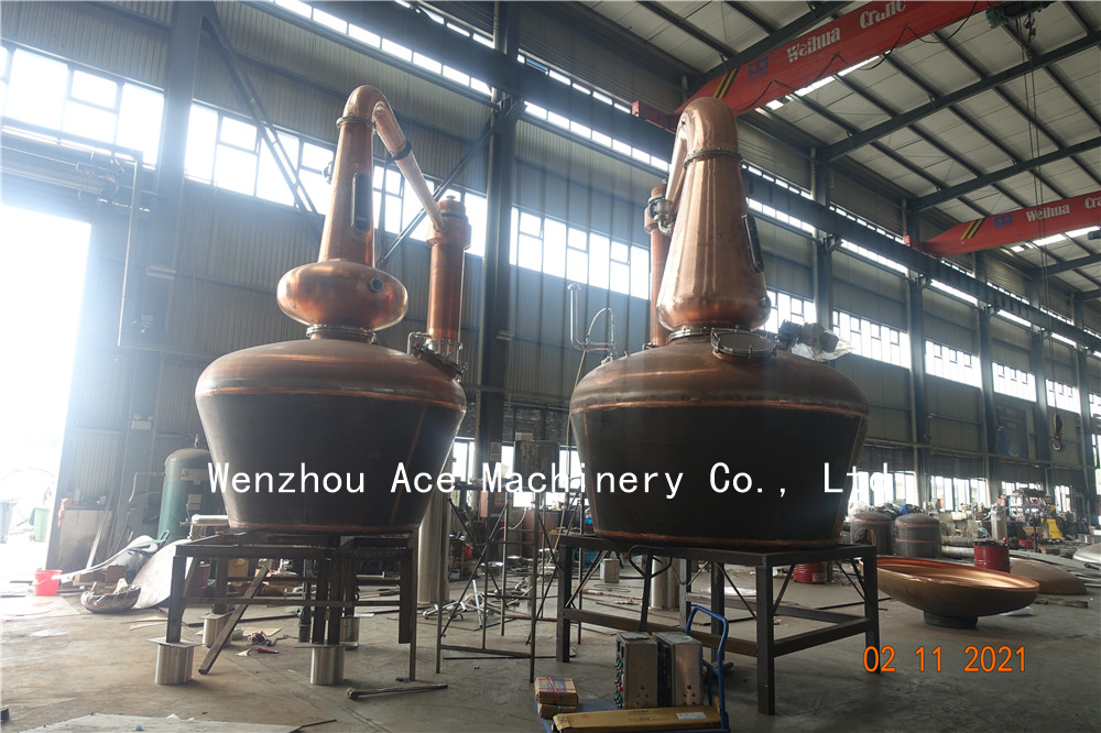 copper pot stills