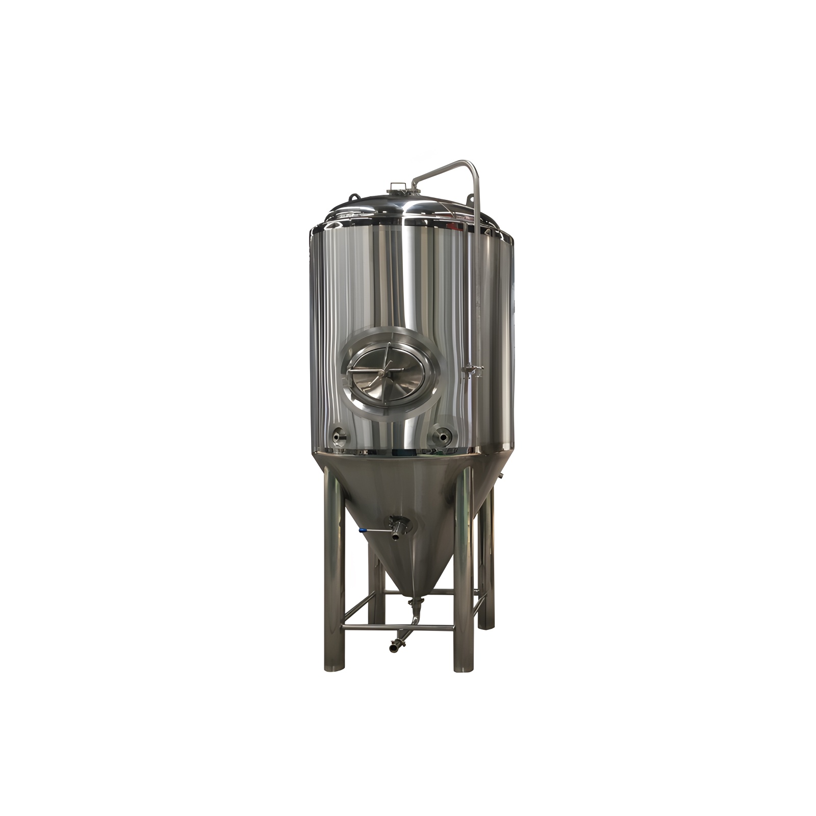 fermentador cónico de acero inoxidable
