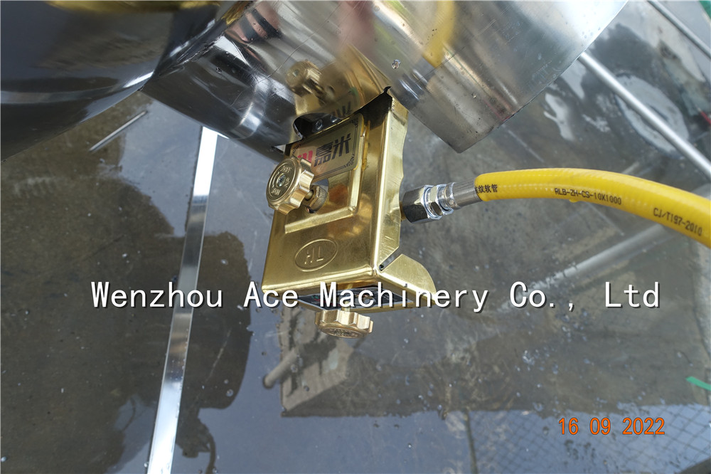 Natural gas Jacketed kettle