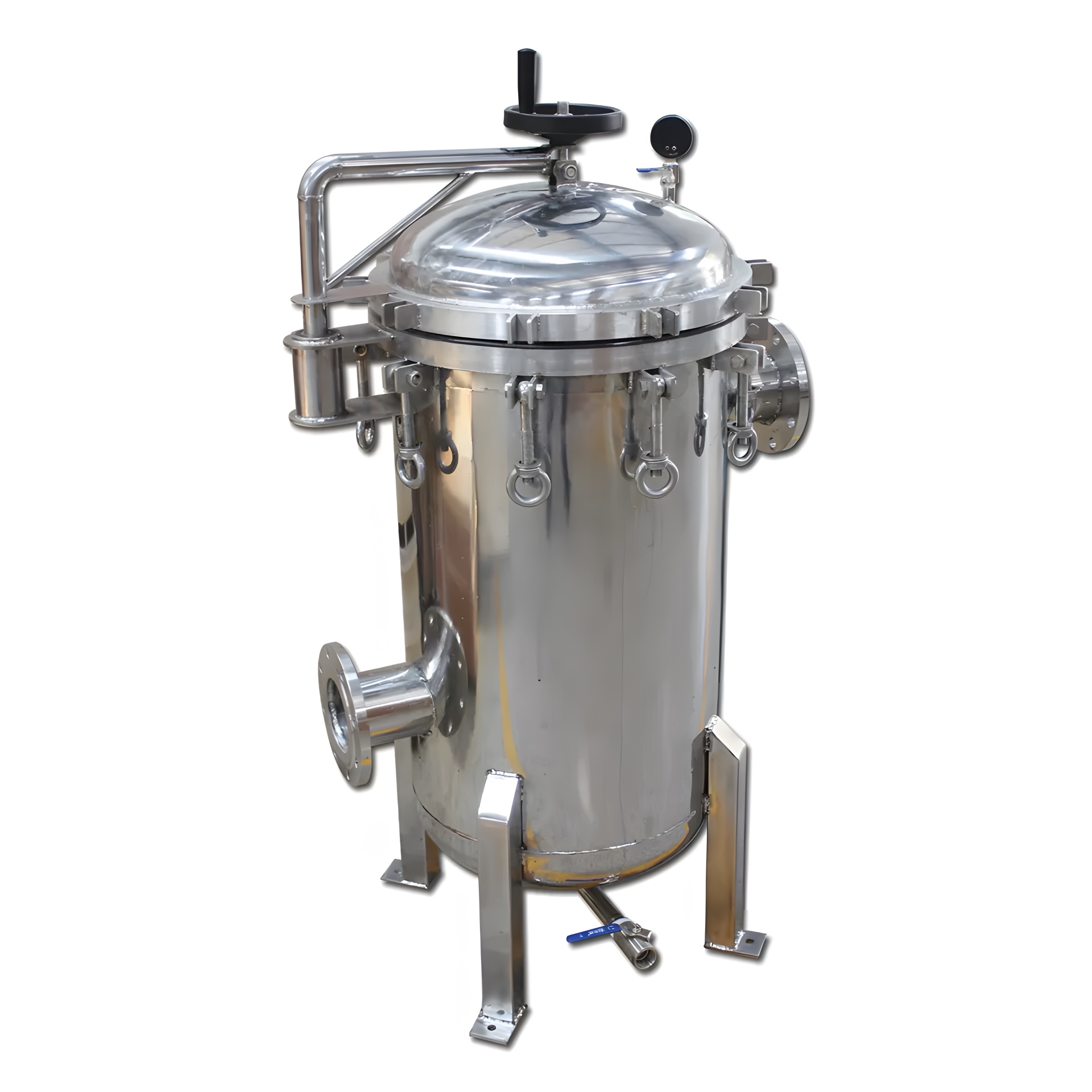stainless steel bag filter housing