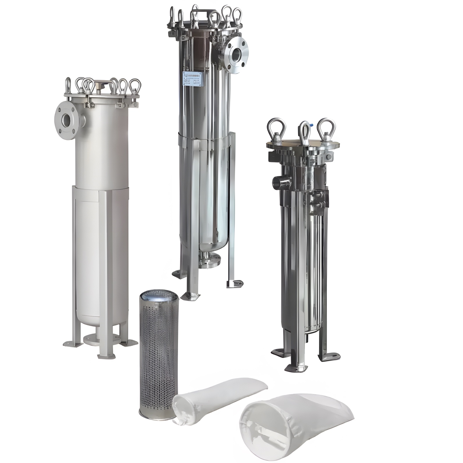 stainless steel bag filter housing