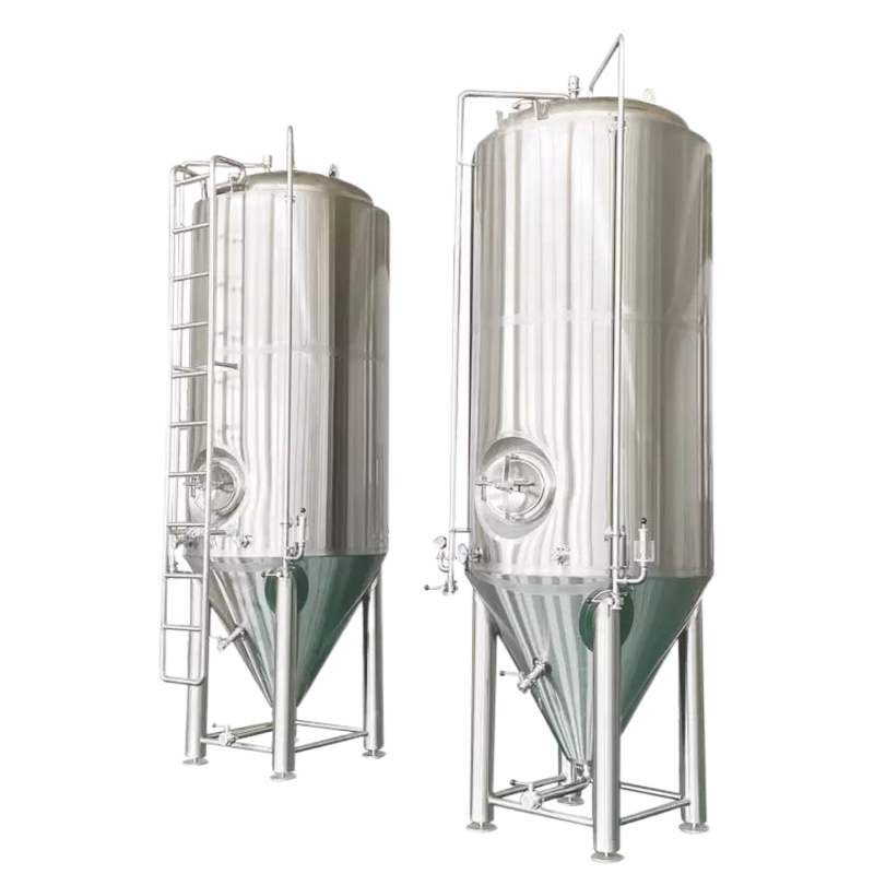 beer brewing tanks