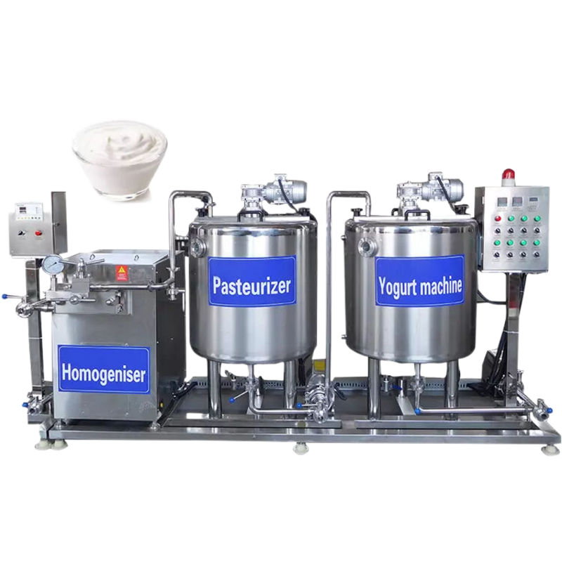 Línea de producción de yogur