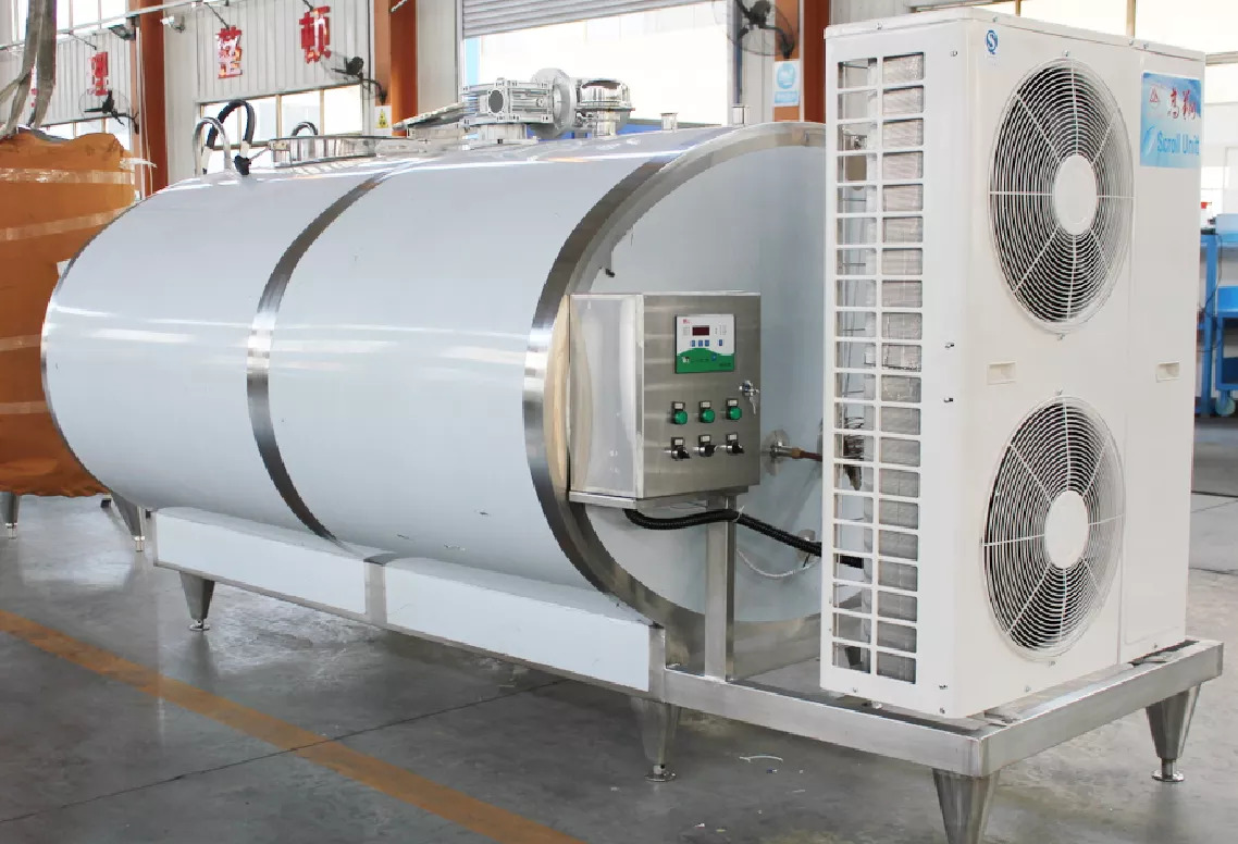 tanque de refrigeración de leche 2000 ltr