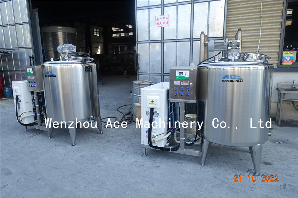 milk cooling tank 500 ltr