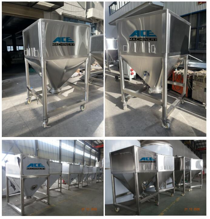 Stainless Steel Powder Storage Tank