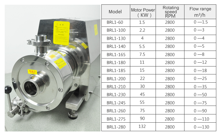 homogenizer pump