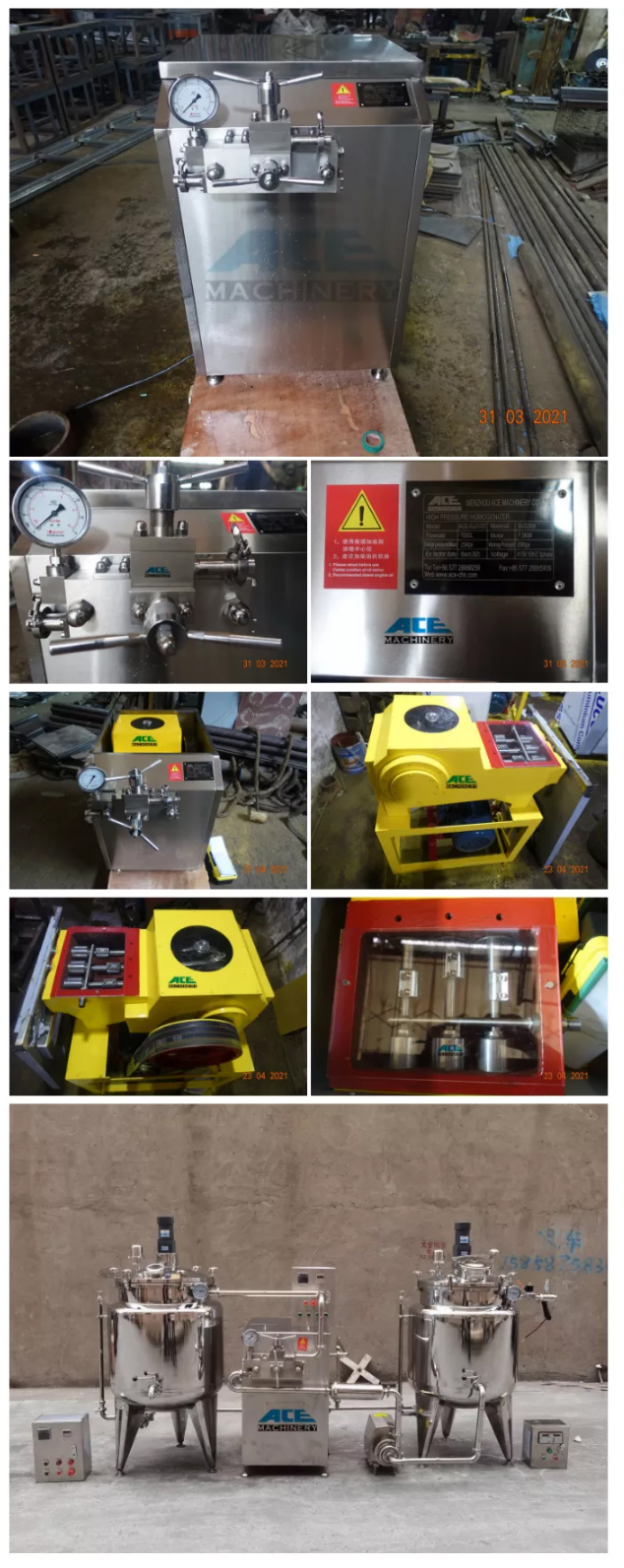  High Pressure Homogenizer