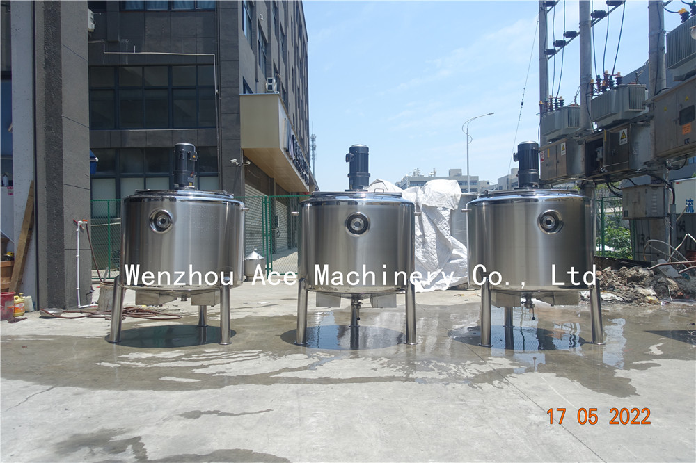 industrial electric heating mixing tank
