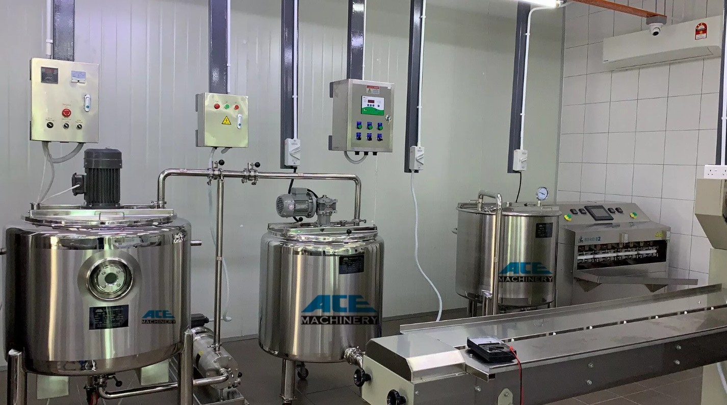 batch milk yogurt pasteurization tank