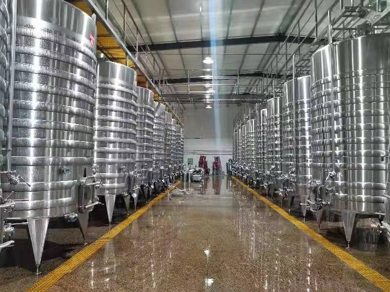 Inside the fermentation workshop