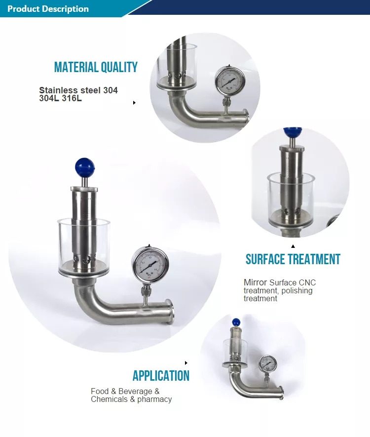 tri clamp spunding valve