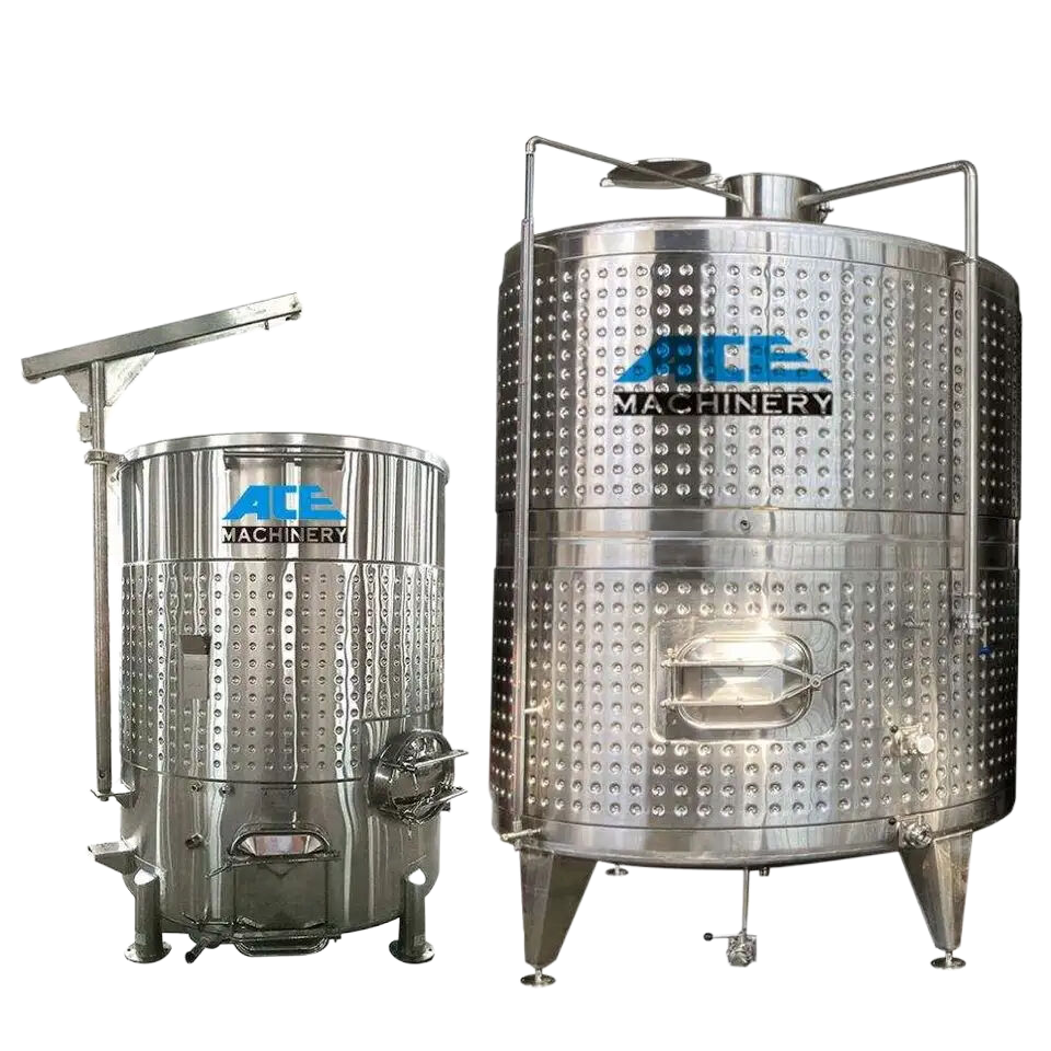 variable capacity wine tanks